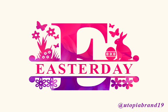 Easterday Monogram: Elevating Your Spring Designs with a Touch of Whimsy