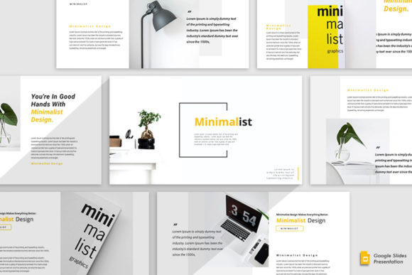 Elevate Your Presentations with the Minimalist - Google Slides Template