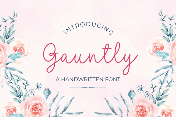 Gauntly: The Handwritten Font That Transforms Ideas into Art