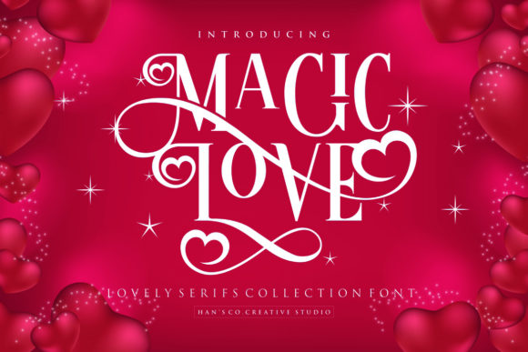 Magic Love: The Perfect Serif for Romantic Designs