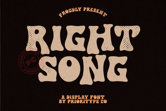 Right Song: The Bold Display Font for Modern Branding