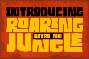Roaring Jungle: A Strategic Asset for Vintage Branding and Visual Impact