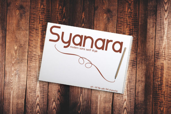 Syanara: The Minimalist Sans Serif for Modern Design