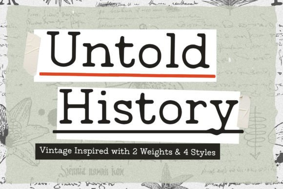 Untold History: A Comprehensive Evaluation of the Vintage Typewriter Font
